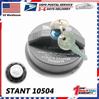 New 10504 For Toyota Tundra Tacoma Fuel Tank Gas Cap Regular Locking With Keys - Image 1 of 4