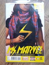 Marvel Ms Marvel 1 - Rare low print run 3rd print / MINT - 1st Solo Kamila Kahn,