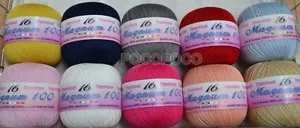 Gomitolo puro cotone filo di scozia egiziano TitanWool magnum 100g titolo 16 - Imagen 1 de 24