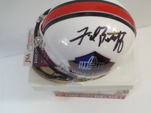 Fred Biletnikoff signed HOF mini helmet, JSA, - Picture 1 of 1