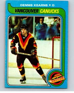 1979-80 Topps #76 Dennis Kearns  Vancouver Canucks V81500