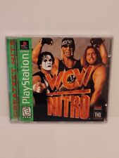 WCW Nitro - Sony PlayStation 1 PS1 Greatest Hits CIB COMPLETE W/ MANUAL TESTED