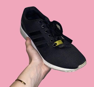 adidas torsion zx flux black and gold