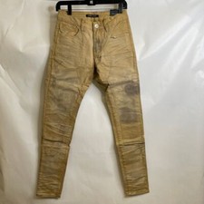 EMBELLISH Hart Denim Jeans Men's Size 40 Khaki EMBSP122-119 