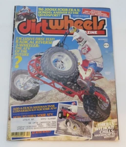 DIRT WHEELS Magazine DEC 1985 Honda 200SX Four-Trax / Special Buyers Guide - Foto 1 di 6