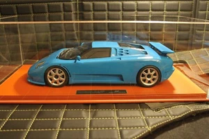 1:12 Topmarques Bugatti EB110 SS Supersport Coupe Bugatti Blue Blau 34/250 NEU - Picture 1 of 8