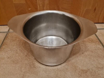 Kiefer Hepp Pforzheimer Edelstahl Behälter Flaschen Kühler 9,5c 15cm Durchmesser - Bild 1 von 4