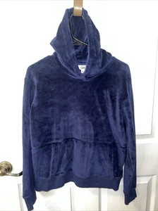 Athleta Girl Plush Feelin Great Hoodie Sweatshirt Very Soft Size XL 14 Blue - Bild 1 von 7