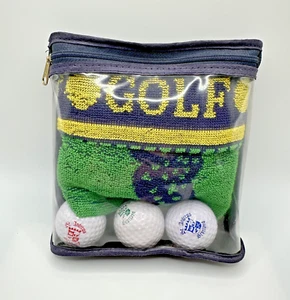 Juego de regalo de pelotas de golf St Andrews Scotland con 3 pelotas y toalla - Imagen 1 de 1