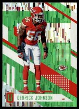2017 Panini Unparalleled Wind Chimes Derrick Johnson Kansas City Chiefs #76