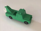 Lke Prod Denmark Plastic Tow Truck Green Toy Vintage Miniature Cars Movie Style
