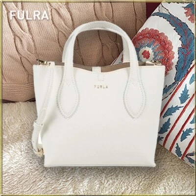 NUEVO CON ETIQUETAS FURLA ERA MINI TOTE BLANCO WE00398 Foto 1 de 4