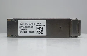 XQX2100KAIAM QSFP+40GBASE-LR4 TRANSCEIVER OPTICAL MODULE - Picture 1 of 2