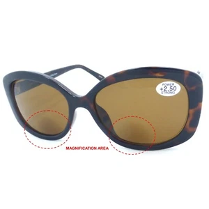 ICON Eyewear Women's Bifocal Reading Sunglasses +2.50 BF495 - Picture 1 of 7