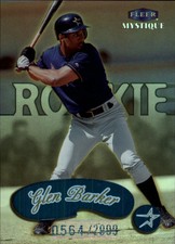 1999 Fleer Mystique #103 Glen Barker PROS RC /2999 - NM-MT