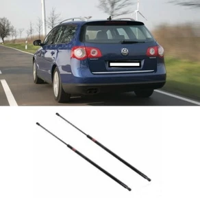 NUEVO PARA VW PASSAT B6 ESTADO 2005 - 2010 2X BOTAS PORTÓN TRASERO PUNTALES DE GASOLINA MALETERO - Imagen 1 de 2