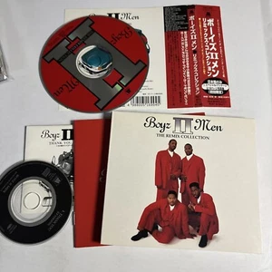 Boyz II Men – The Remix Collection (CD + 3" Disc, 1995) Japan Obi POCT-1073 - Picture 1 of 13