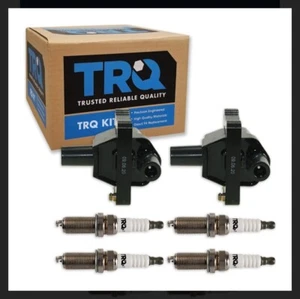 NEW ~Set of 2 Ignition Coils & 4 Plugs for 1998-2000 Mercedes-Benz C230 / SLK230 - Picture 1 of 8