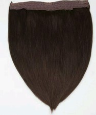 NEW 2016 EXTENSION CAPELLI VERI 50CM FASCIA UNICA CON 3 CLIP 100/110G COLORI VAR