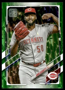 2021 Topps #124 Amir Garrett Green #/499 - Picture 1 of 2