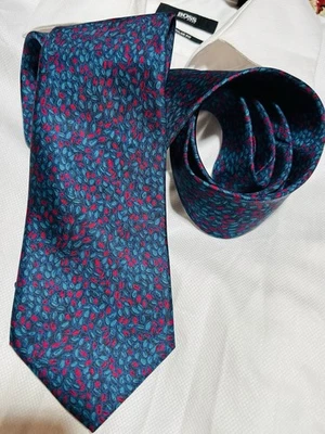 Corbata para hombre Nina Ricci 100 % seda hecha en Francia vintage diseñador de lujo Foto 1 de 4