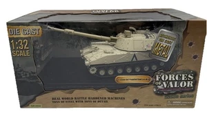 NIB Forces of Valor U.S. 155mm Self-Propelled Howitzers M109 Tank Die-Cast 1:32 - Picture 1 of 22