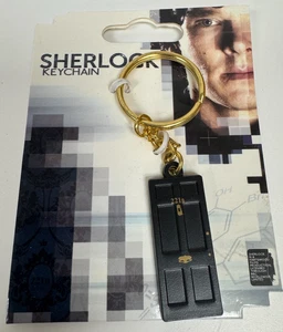 221B Sherlock Holmes Street  Front Door Keychain Ex-Display - Picture 1 of 6