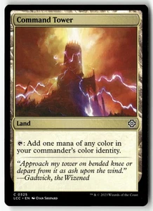 Command Tower C 325 Non-Foil NM MTG Commander: The Lost Caverns of Ixalan Magic - Picture 1 of 1