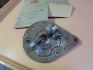 Vintage NOS Ford Generator End Plate with brushes B5A-10050-A - Picture 1 of 4