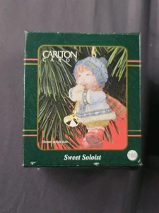 Sweet Solist`'1990s-Root-Toot-Toot,Little Heirloom Treasures Carlton Ornament - Bild 1 von 8