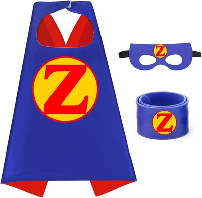 Capa de Superhéroe con Máscara y Cintura Disfraz de Halloween Capas para Niños Foto 1 de 4