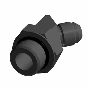 Polaris 8 37 Degree X -12 O-Ring 45 Degree Fitting, Genuine OEM Part 3120070 - Picture 1 of 2
