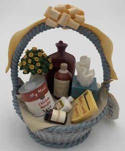 ARTISAN FLAIR "A BASKET FOR YOU" GET WELL SOON BASKET - NO BOX - Picture 1 of 10