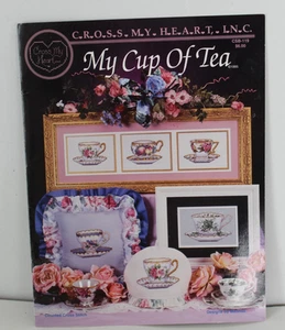 My Cup Of Tea Cross Stitch Pattern Booklet Cross My Heart - Picture 1 of 15