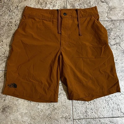 Pantalones Cortos Marrón The North Face Para Hombre Exterior Senderismo Camping Pesca Talla Pequeña Foto 1 de 4