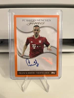 Topps FC Bayern München Forever - Franck Ribéry Orange /25 Auto ! BESCHREIBUNG ! - Bild 1 von 4
