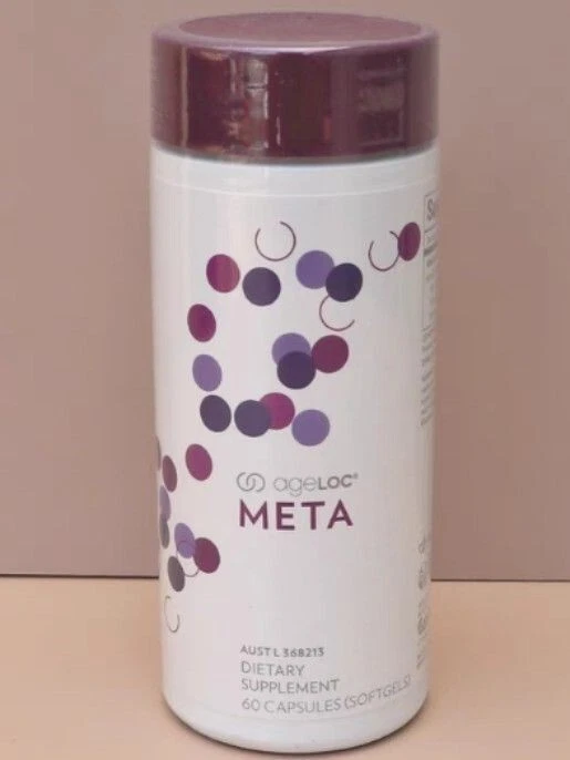Nuskin Nu Skin Ageloc Meta Nahrungsergänzungsmittel 60 Weichkapseln neu #usau - Bild 1 von 1