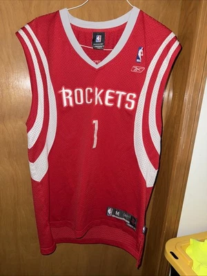Camiseta deportiva Reebok Houston Rockets #1 Tracy McGrady M 🧵 +2 (B78) Foto 1 de 4