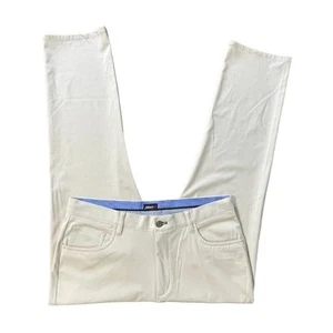 NEW Johnnie-O Cross Country Performance Chino Pants Stone 36x27.5 Men $135 - Picture 1 of 8