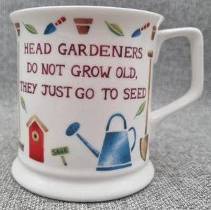 Past Times By Queens "Head Gardner" Fine Bone China Mug - Picture 1 of 3