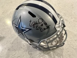 Ezekiel Elliott Signed Full Sized Speed Replica Cowboys Helmet - Fanatics COA - Picture 1 of 5