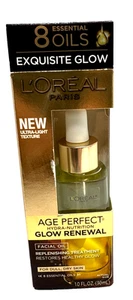 L'Oreal Exquisite Glow Age Perfect Hydra Nutrition Glow Renewal 1 oz ~ NUOVO - Foto 1 di 4