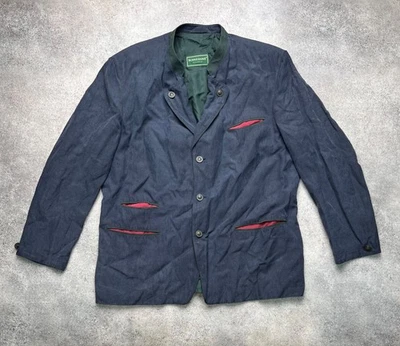 schneiders salzburg vintage antique linen blazer jacket - Image 1 of 4