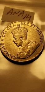 1932 Canada High Grade 5 Cent Coin #idana14. - Bild 1 von 2