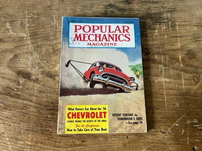 POPULAR MECHANICS MAGAZINE AUGUST  1956 - Image 1 of 4