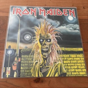 Iron Maiden Self Titled Vinyl 1980 First UK pressing EX/VG+ FA 41 3121 1 1980 - Picture 1 of 9