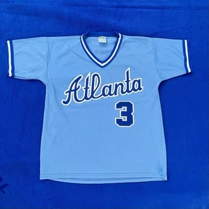 Vintage 90’s Atlanta Braves Baseball #3 Dale Murphy Jersey Shirt Women’s Small - Picture 1 of 8