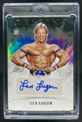 2022 Chronicles WWE Lex Luger Origins Auto #OA-LLG - Image 1 of 2