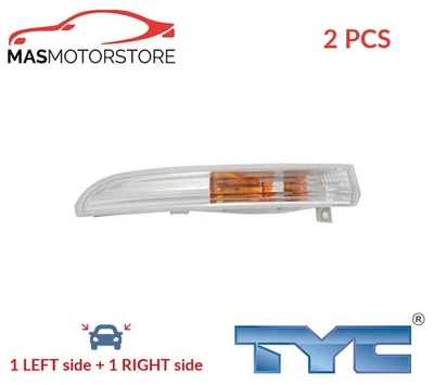 INDICATOR LIGHT BLINKER LAMP PAIR FRONT TYC 12-0081-01-9 2PCS P FOR VW PASSAT CC - Image 1 of 4