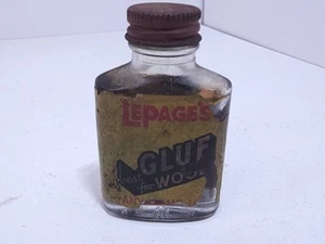 Vintage LePage’s Best Glue for Wood Glass Bottle - Picture 1 of 9